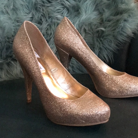 Steve Madden Sparkle Platform Pumps 8.5 M - Picture 9 of 11